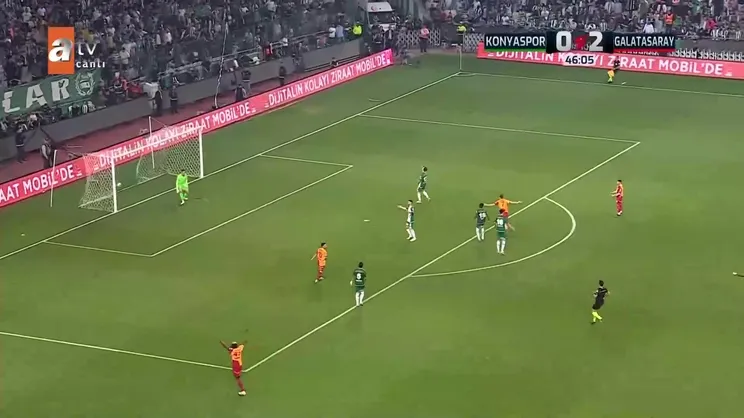 GOL | Tümosan Konyaspor 0-3 Galatasaray