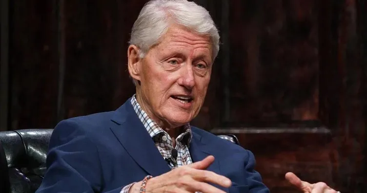 Clinton üç maymunu oynadı