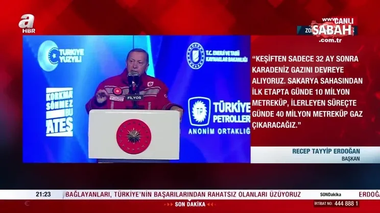 Başkan Erdoğan’dan bedava doğal gaz müjdesi | Video