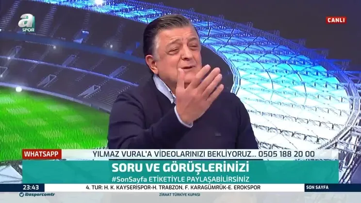 Yılmaz Vural'dan Adana Demirspor sözleri! 