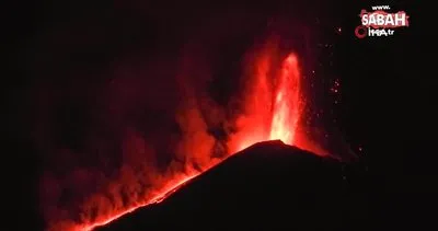 İtalya’daki Etna Yanardağı yeniden faaliyete geçti | Video