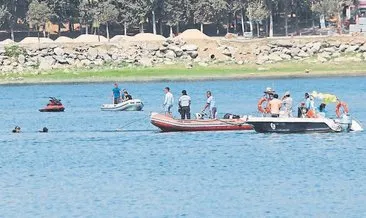Baraj gölünde jet ski kazası: 1 ölü