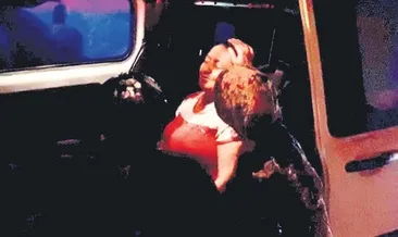 Dayakçı kocasını bıçakla rehin aldı