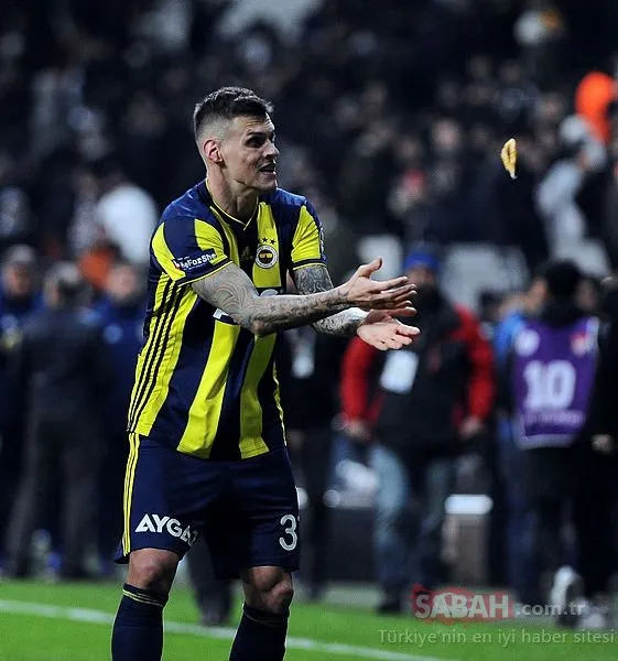 Beşiktaş - Fenerbahçe maçı sonunda Skrtel’e tribünden tesbih atılınca...