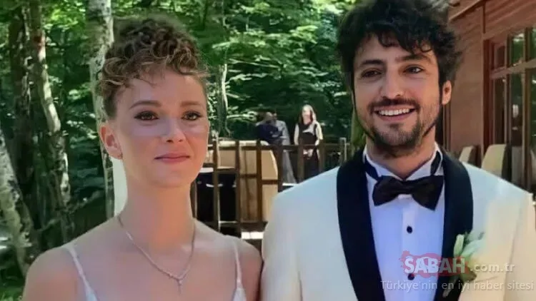Taner Ölmez ile Ece Çeşmioğlu evlendi! İşte nikahtan ilk görüntüler...