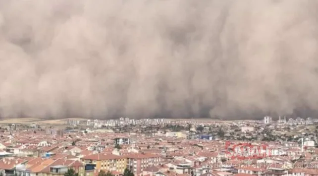 Ankara Polatlı kum fırtınası son durum! Ankara’daki kum fırtınası neden oldu?
