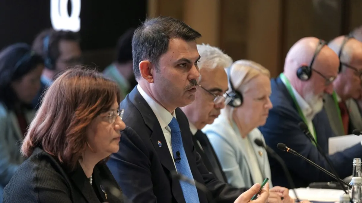 Bakan Kurum'dan 2035 vurgusu: Temiz enerji dönüşümü, adil bir kalkınma meselesidir