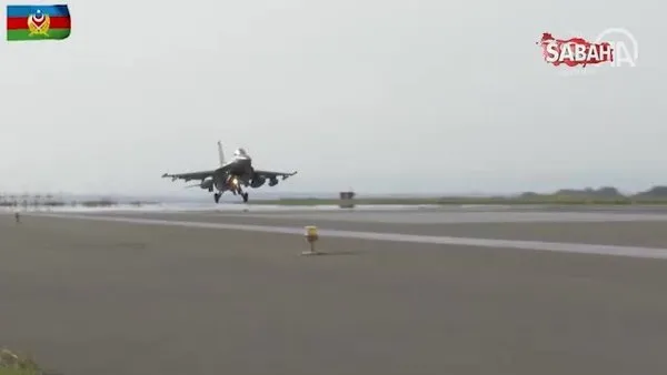 Türk F-16'ları Azerbaycan'da | Video