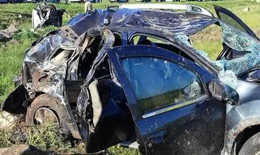 Siverek’te trafik kazası: 1 ölü 5 yaralı