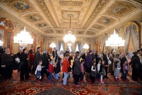 Dolmabahçe'de bir ilk