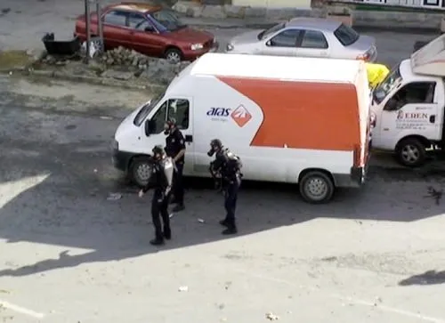Okmeydanı savaş alanına döndü