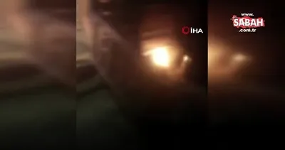 Sosyal medyada canlı yayını açıp evini ateşe verdi