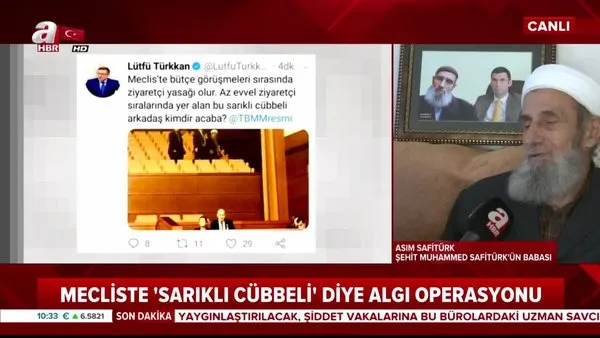 Şehit Kaymakam Muhammet Safıtürk'ün babasından İyi Parti Vekili Türkkan'ın skandal sözlerine ders gibi cevap!