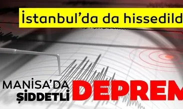 Son dakika haberi: İzmir ve İstanbul’da da hissedilen Manisa depremi sonrası İçişleri Bakanı Soylu’dan ilk açıklama geldi! Son depremler listesi...