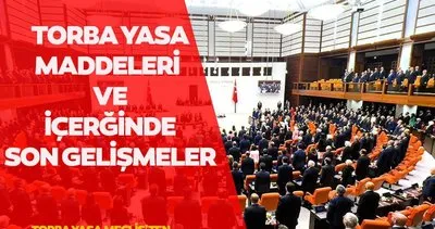 YENİ TORBA YASA İÇERİĞİ: 3600 ek gösterge, Bağ-Kur 7200 gelişmeleri…Torba Yasa’da neler var, maddeleri neler?