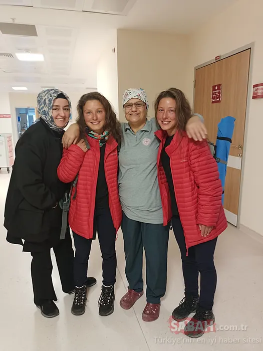 4 gün süren aramalar sonuç verdi! Belaruslu dağcılardan sevindiren haber: İki kayanın arasında 4 gün