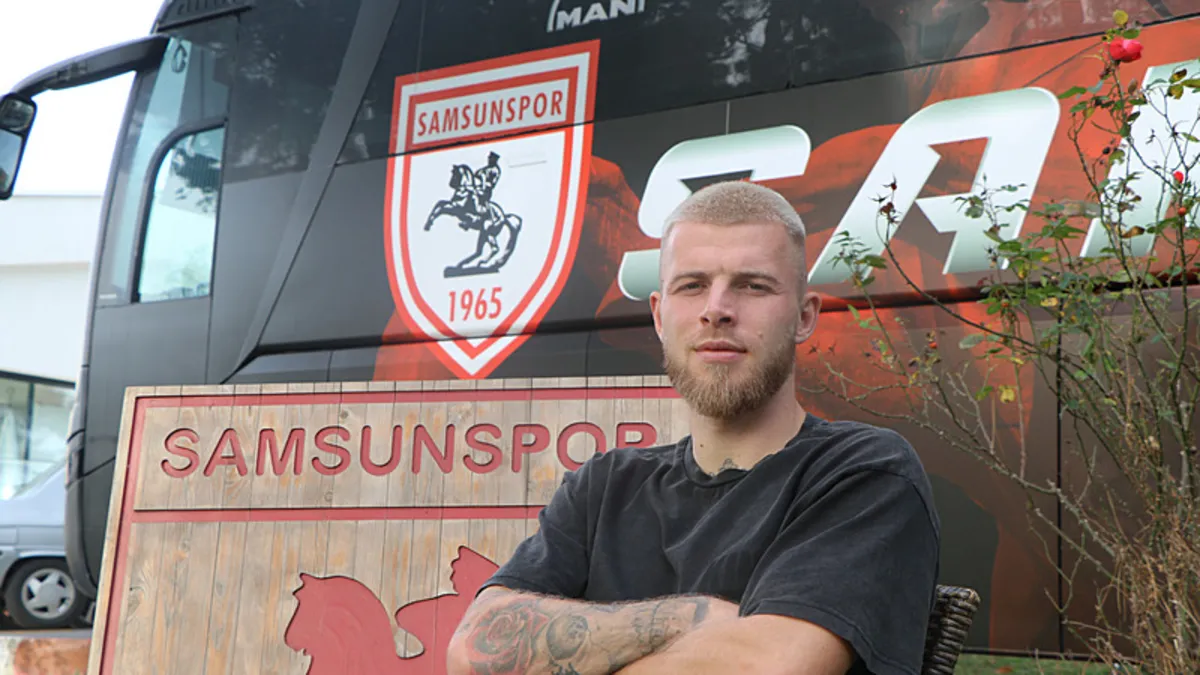 Samsunsporlu Drongelen’den Konferans Ligi açıklaması! Samsunsporlu Drongelen’den Konferans Ligi açıklaması!