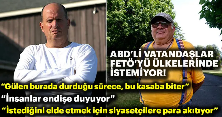 Pensilvanya’nın Amerikalı sakinleri FETÖ’nün varlığından rahatsız