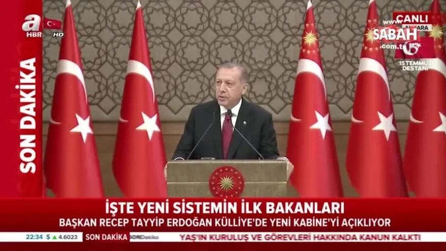 Son Dakika Yeni Kabine Bakan Isim Listesi Aciklandi Yeni Bakanlar Kurulu 2018 Isim Listesi Tumu Burada Son Dakika Haberler