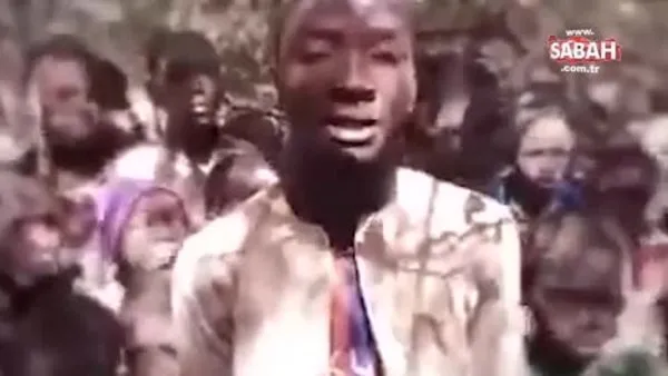 Terör örgütü Boko Haram, kaçırdığı öğrencilerin görüntülerini yayınladı | Video