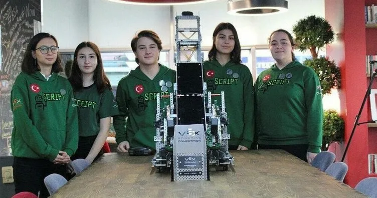 Robot ekibi ABD’de yarışacak