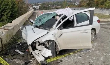 Sivas’ta direksiyon hâkimiyetini kaybeden sürücü refüje çarptı: 1 ölü