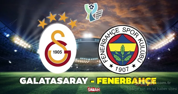 Galatasaray Fenerbahçe maçı ne zaman, nerede oynanacak? 2023 Süper Kupa finali Galatasaray-Fenerbahçe maçı saat kaçta, hangi kanalda yayınlanacak?