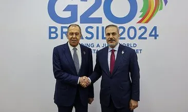 Dışişleri Bakanı Fidan, Brezilya’da Rus mevkidaşı Lavrov ile görüştü