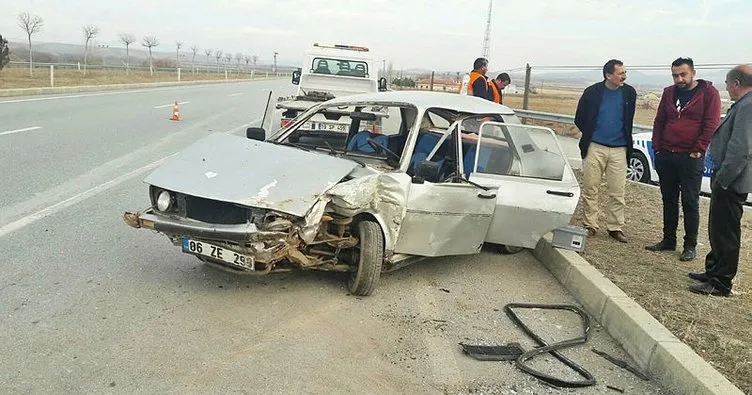 Sungurlu’da trafik kazası: 4 yaralı