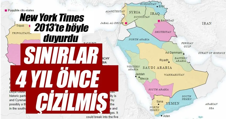 Sinirlar 4 Yil Once Cizilmis Son Dakika Haberler