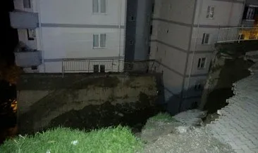 Son dakika: İzmir Narlıdere’de istinat duvarı çöktü! 88 daire boşaltıldı