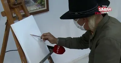 Adana’da hiç tanımadığı kişileri telefonda konuşup çizen ressam yeteneğiyle şaşırtıyor  | Video