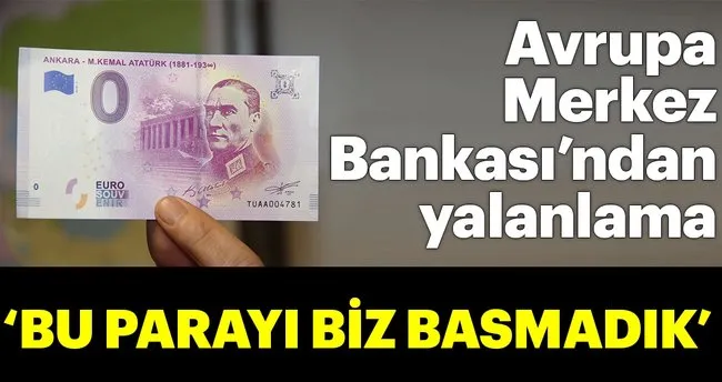 Ataturk Portreli Euro Ya Avrupa Merkez Bankasi Ndan Yalanlama Biz Bastirmadik Avrupa Haberleri