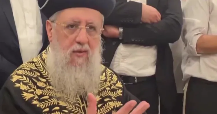 İsrailli hahamdan insanlık dışı sözler: Filistin halkının varlığını inkar etti! ‘Gazze’ye yok olsun’ diyerek nefret kustu