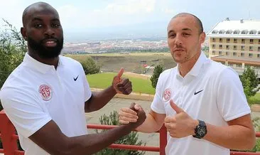 Antalyasporlu Doukara ve Aatif’tan yeni sezon öncesi özel açıklamalar