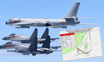 Çin düğmeye bastı! Savaş uçakları sınırı geçti!