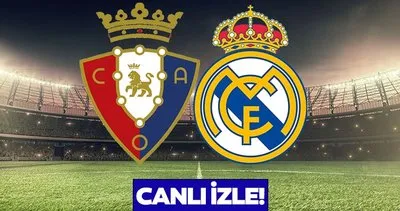 OSASUNA REAL MADRİD MAÇI CANLI İZLE ⚽ S Sport Plus ekranı ile Osasuna Real Madrid maçı canlı yayın izle kesintisiz