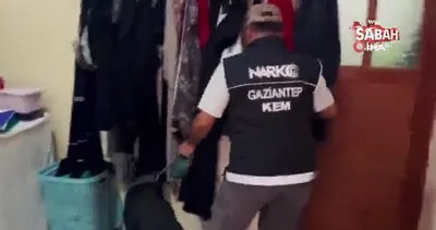 Gaziantep’te 9 kilo metamfetamin ele geçirildi: 1 gözaltı | Video