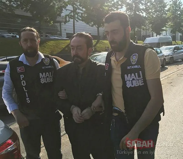 Adnan Oktar'a gözaltı! İşte ilk fotoğraflar
