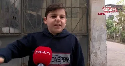 Biber gazlı saldırıya uğrayan küçük Yusuf’un Trabzonspor maçı heyecanı | Video