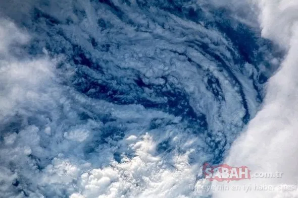 Tarihi Florence Kasırgası uzaydan görüntülendi!