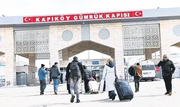 Sınırda geçişler kontrollü sürüyor