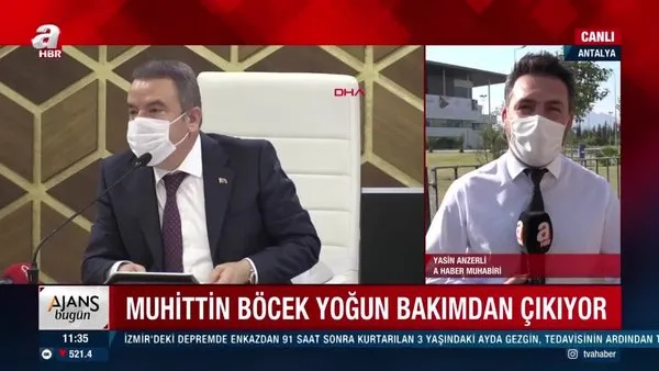 Son dakika! Antalya Büyükşehir Belediye Başkanı Böcek yoğun bakımdan çıkıyor | Video