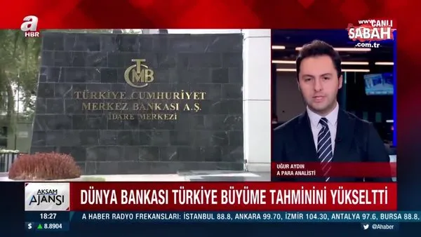 Dünya Bankası'ndan dikkat çeken 'Türkiye' tahmini: Yukarı yönlü revize ettiler | Video