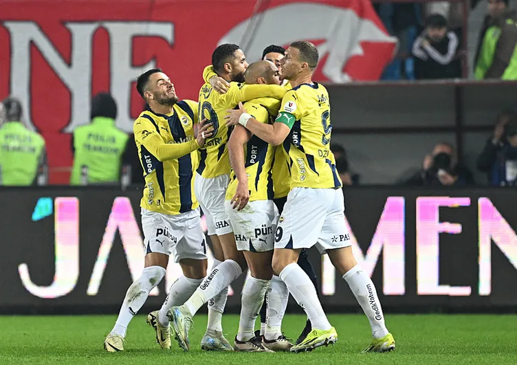 Fenerbahçe, son nefeste kazandı! Trabzon’da gol yağmuru!