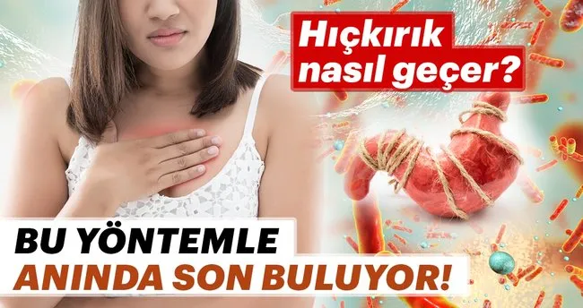 Hıçkırık nasıl geçer, neden olur? Hıçkırık nasıl geçer, tedavisi nasıl?