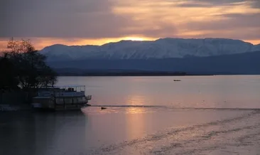 Beyşehir Gölü’nde görsel şölen