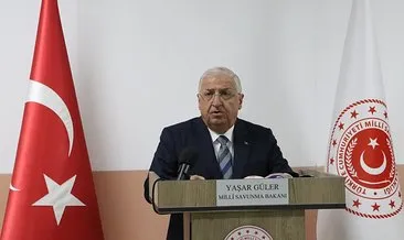 Milli Savunma Bakanı Yaşar Güler’den terörle mücadele açıklaması: Başarılı operasyonlarla terör örgütünün belini kırdık