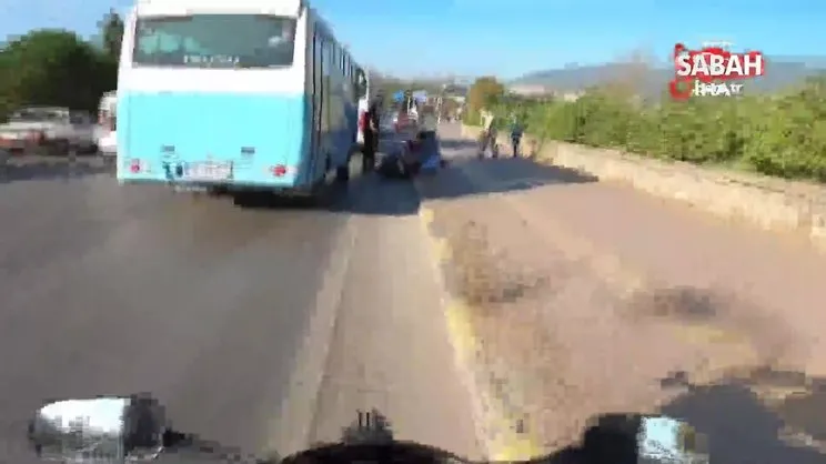Karabük’te ilginç kaza kamerada | Video