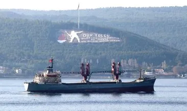 Rus askeri gemisi Çanakkale Boğazı’ndan geçti